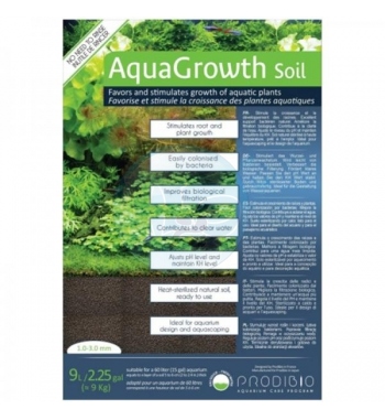 Prodibio Aquagrowth soil 9 kg + bacter kit in omaggio